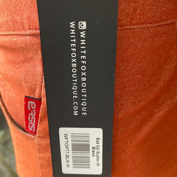 🖤 Black Mesh Zip-Back Corset Crop Top 🖤 - Picture 5 of 5